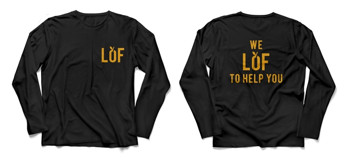 LOF t-shirt