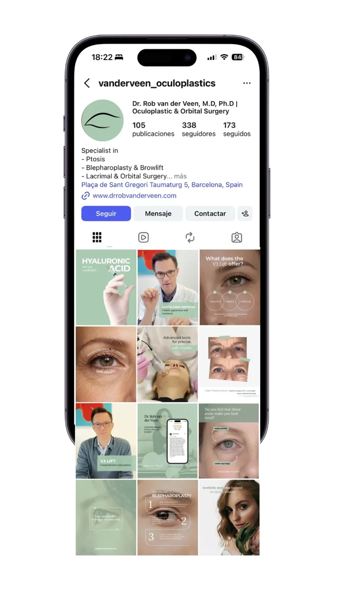 Instagram feed design