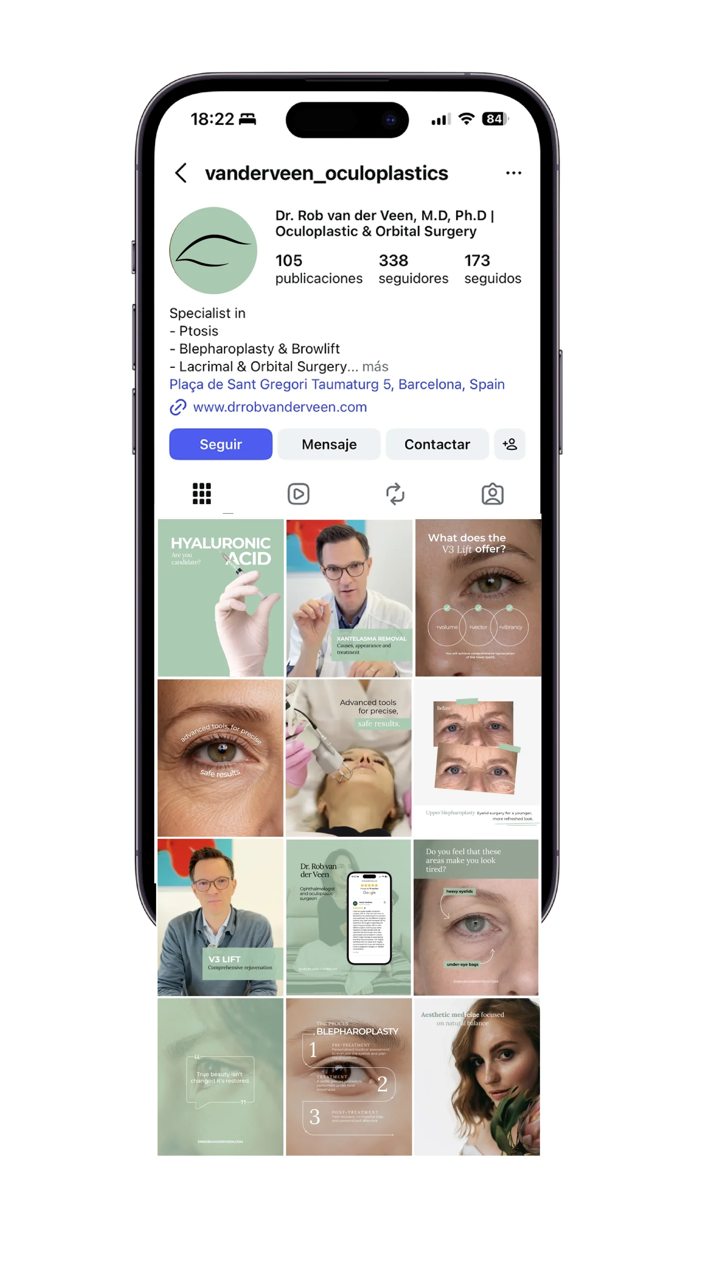 Instagram feed design