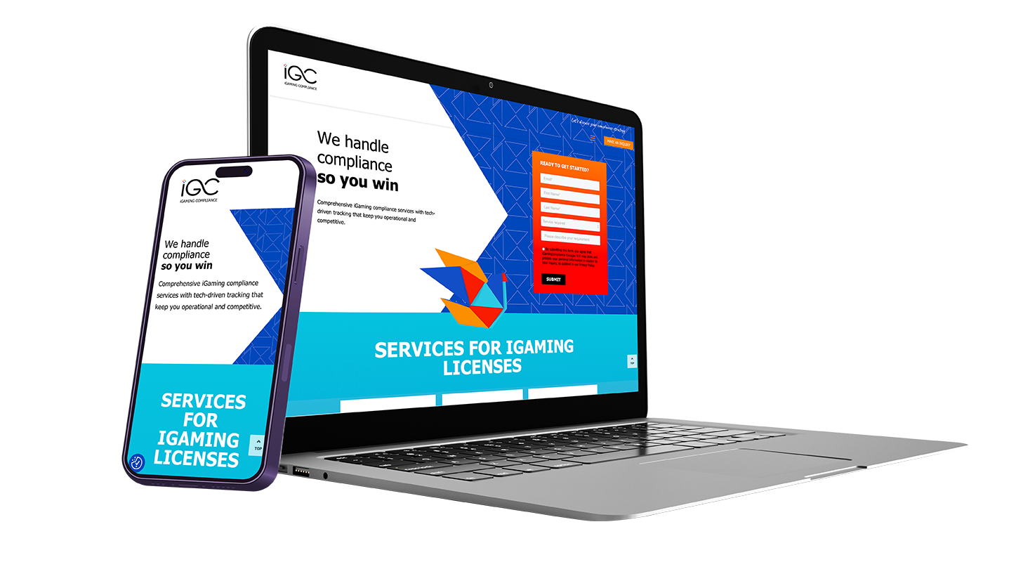 iGaming Complaince - Responsive Website design